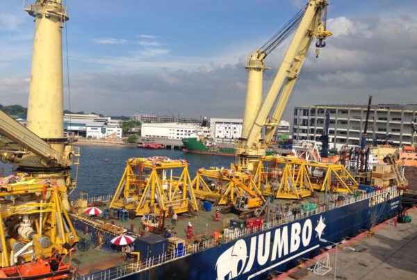 Wheatstone subsea installation